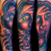 tattoo galleries/ - Creepy zombie girl